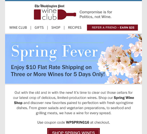 Global Wine Co. HTML emails